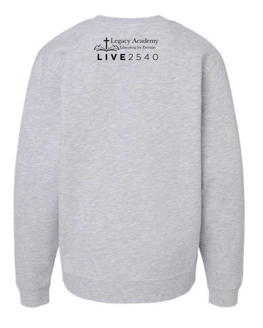 2026 Legacy Academy Sweatshirt Youth and Adult PRE ORDER