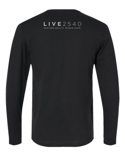 2026 Next Level Longsleeve Tee Black