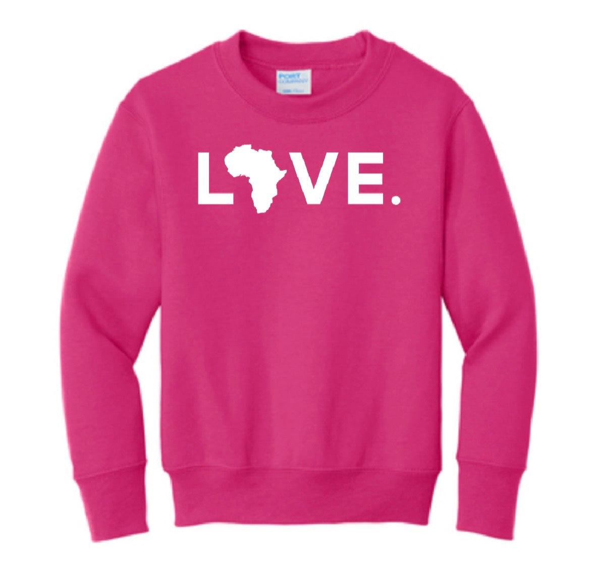 2026 Youth Sweatshirt Hot Pink