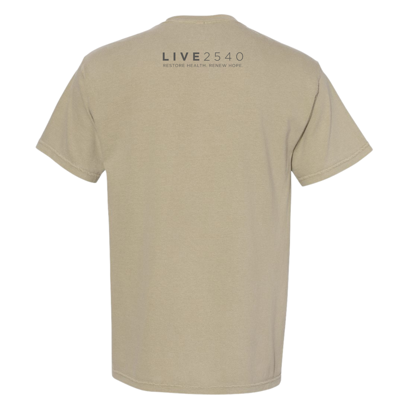 2026 Khaki Comfort Colors Pocket Tee