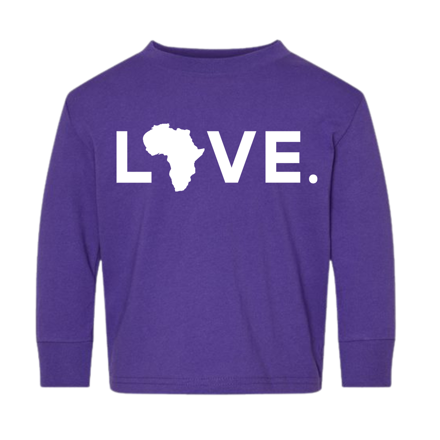 2025 Longsleeve Toddler Tee Purple