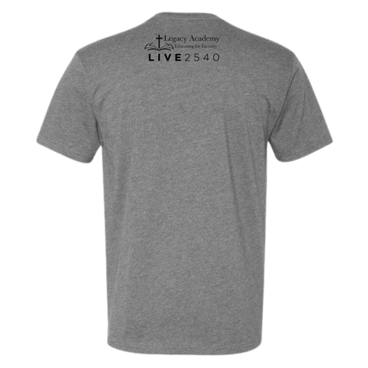 2026 Legacy Academy Short Sleeve Youth and Adult PRE ORDER