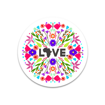 2022 Sticker- Vibrant LOVE., Layne Collection - 2.5