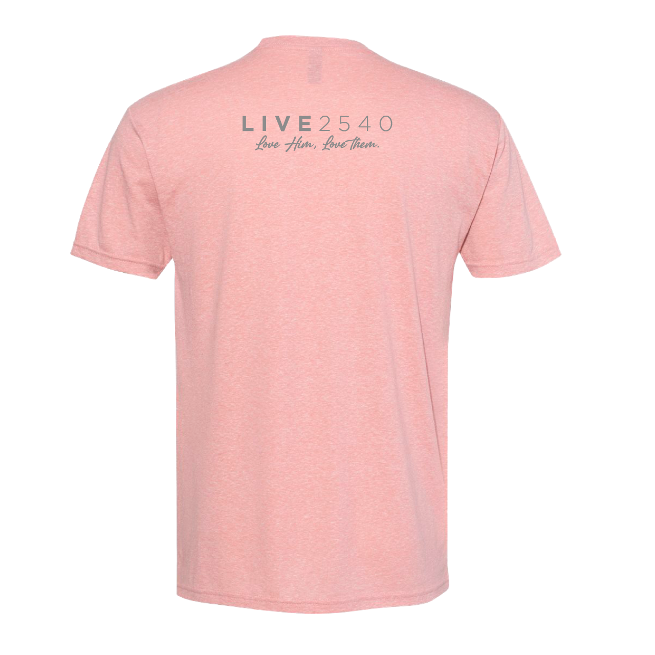 Adult Tee Desert Pink & Gray