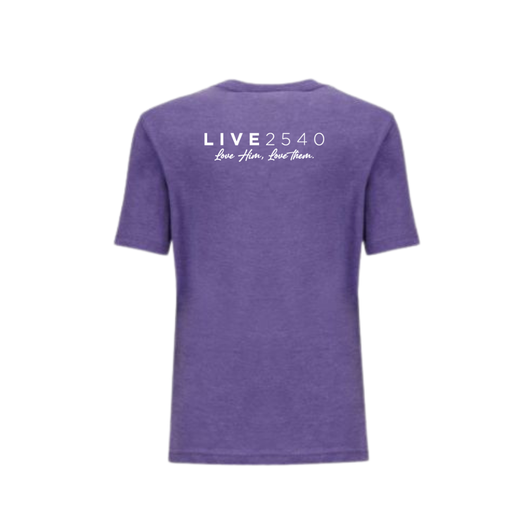 Adult Tee Purple Rush