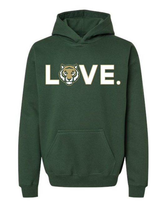 2026 YOUTH Forest Green & Gold Hoodie PREORDER