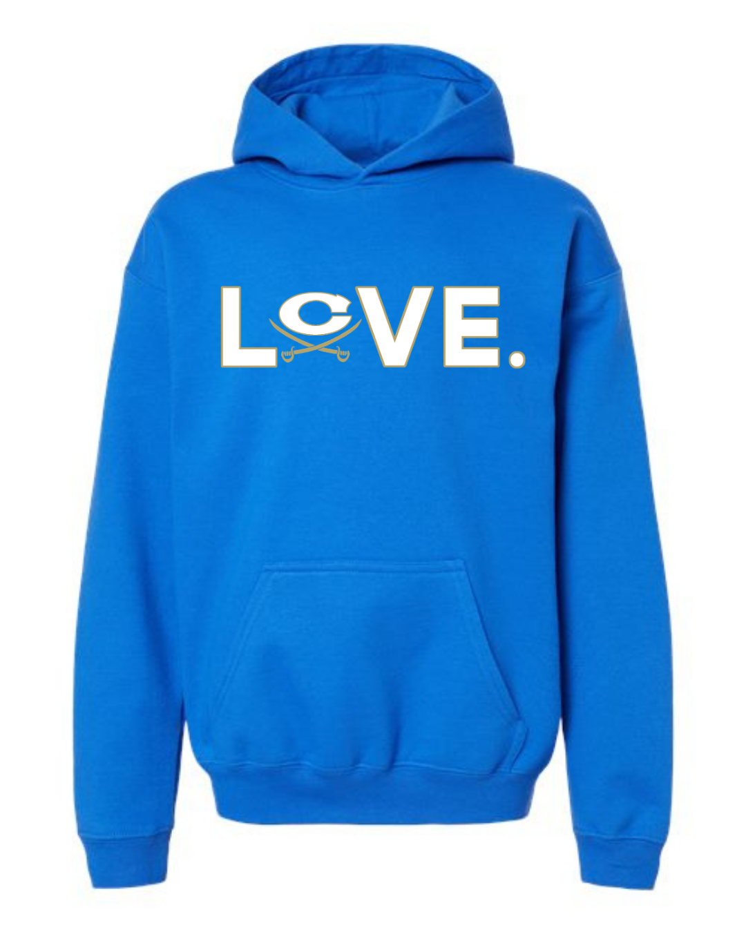 2026 Adult Blue & Gold Hoodie PREORDER