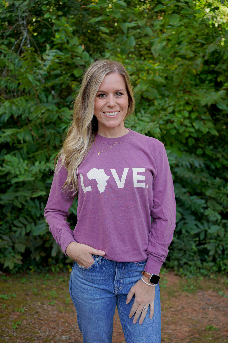 2025 Adult Comfort Colors Long Sleeve Berry