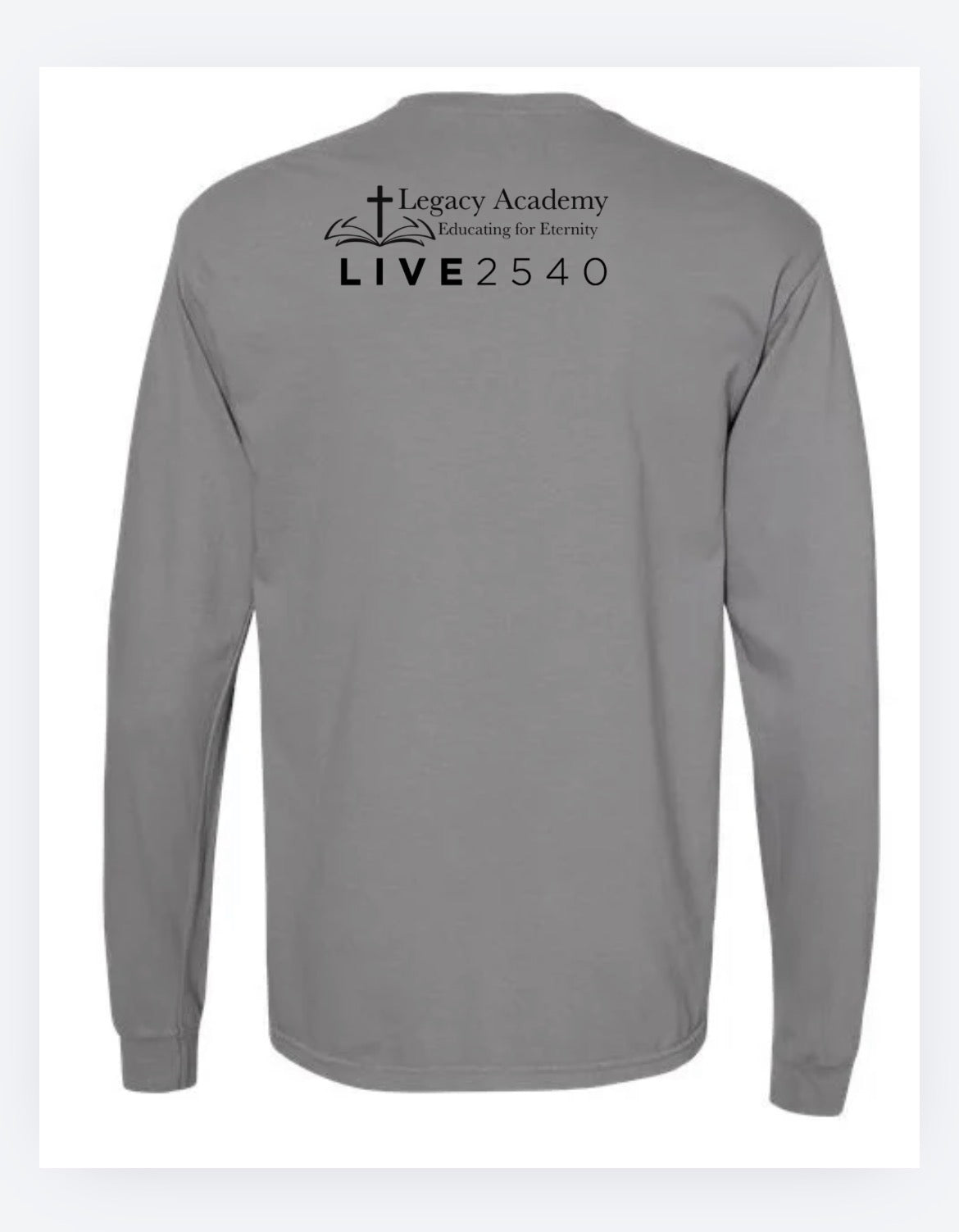 2026 Legacy Academy Adult Longsleeve PRE ORDER