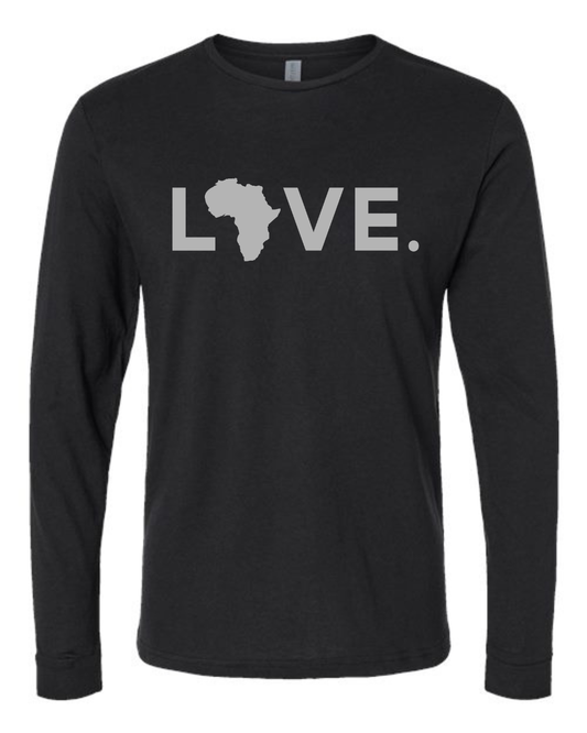 2026 Next Level Longsleeve Tee Black