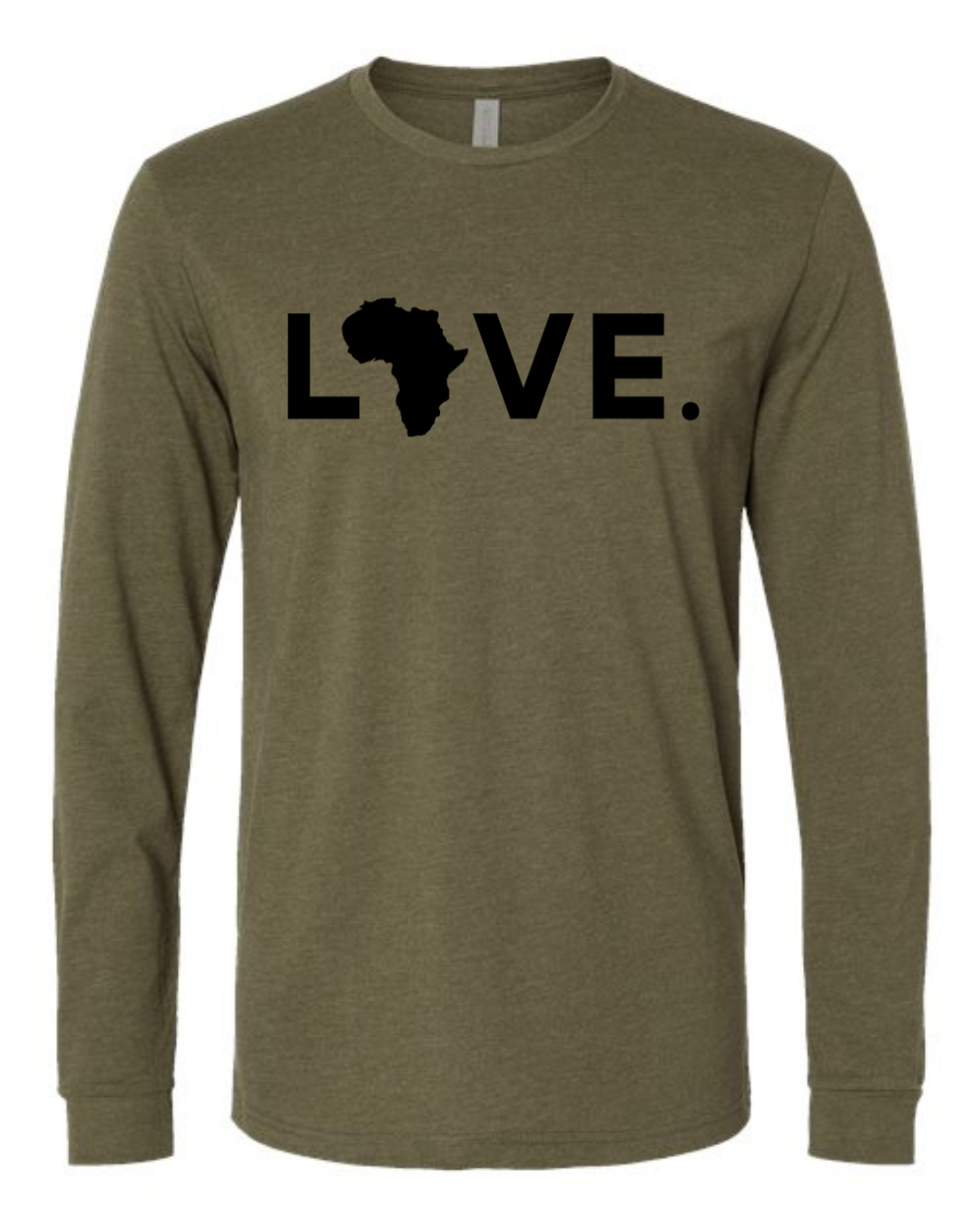 2026 Next Level Longsleeve Military
