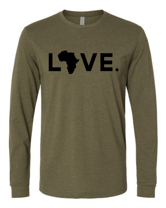 2026 Next Level Longsleeve Military