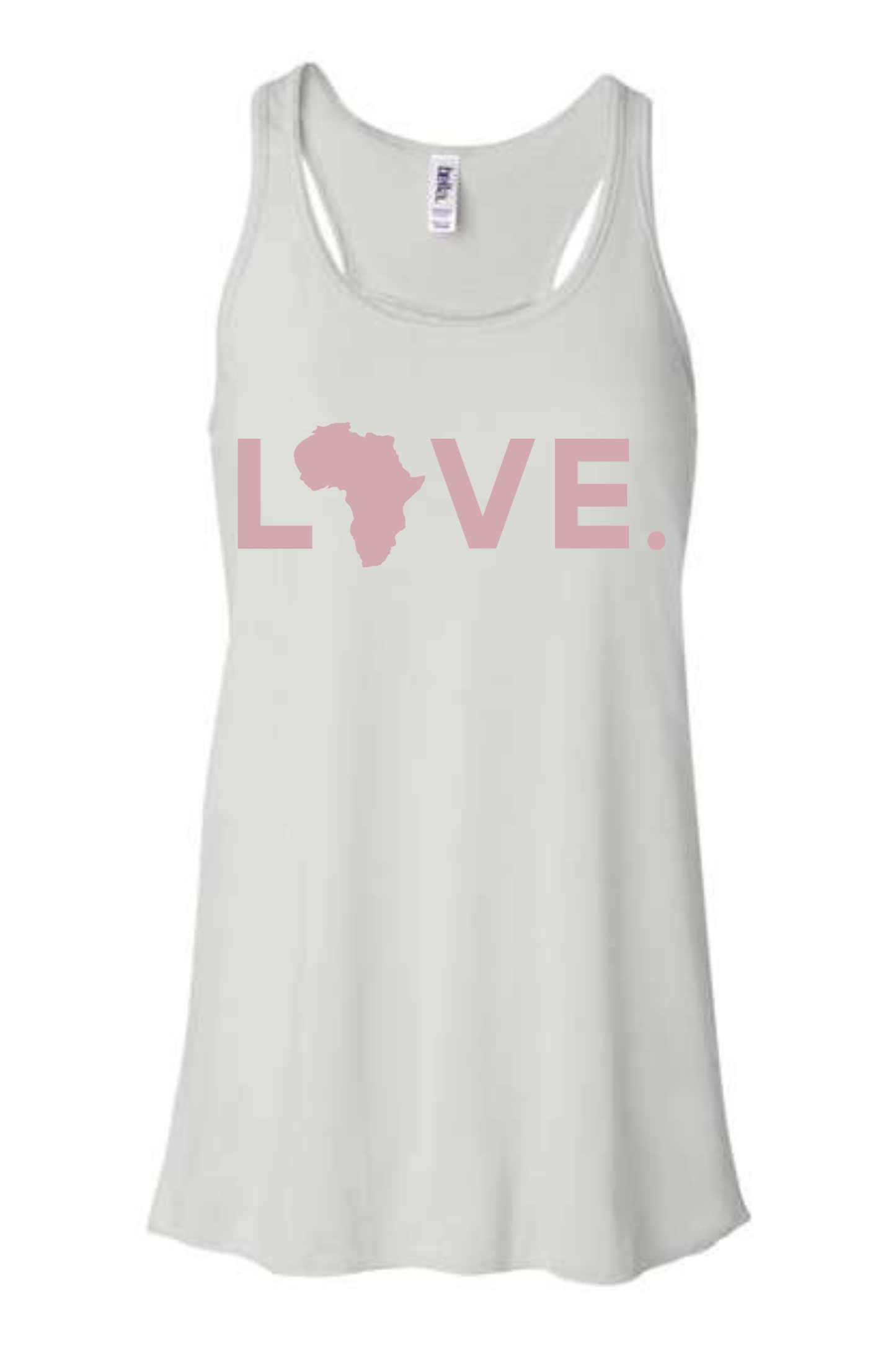 2026 Women's Tank Racerback- Storm Gray