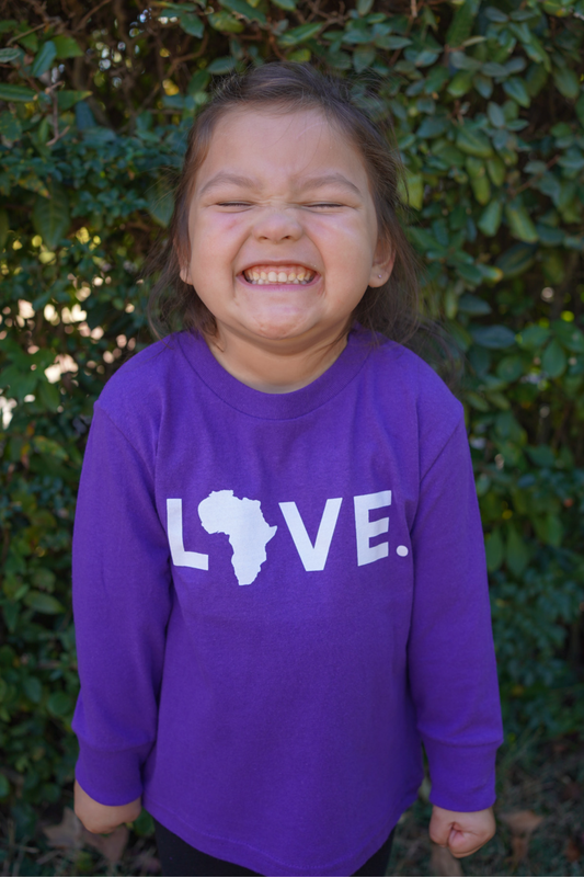 2025 Longsleeve Toddler Tee Purple