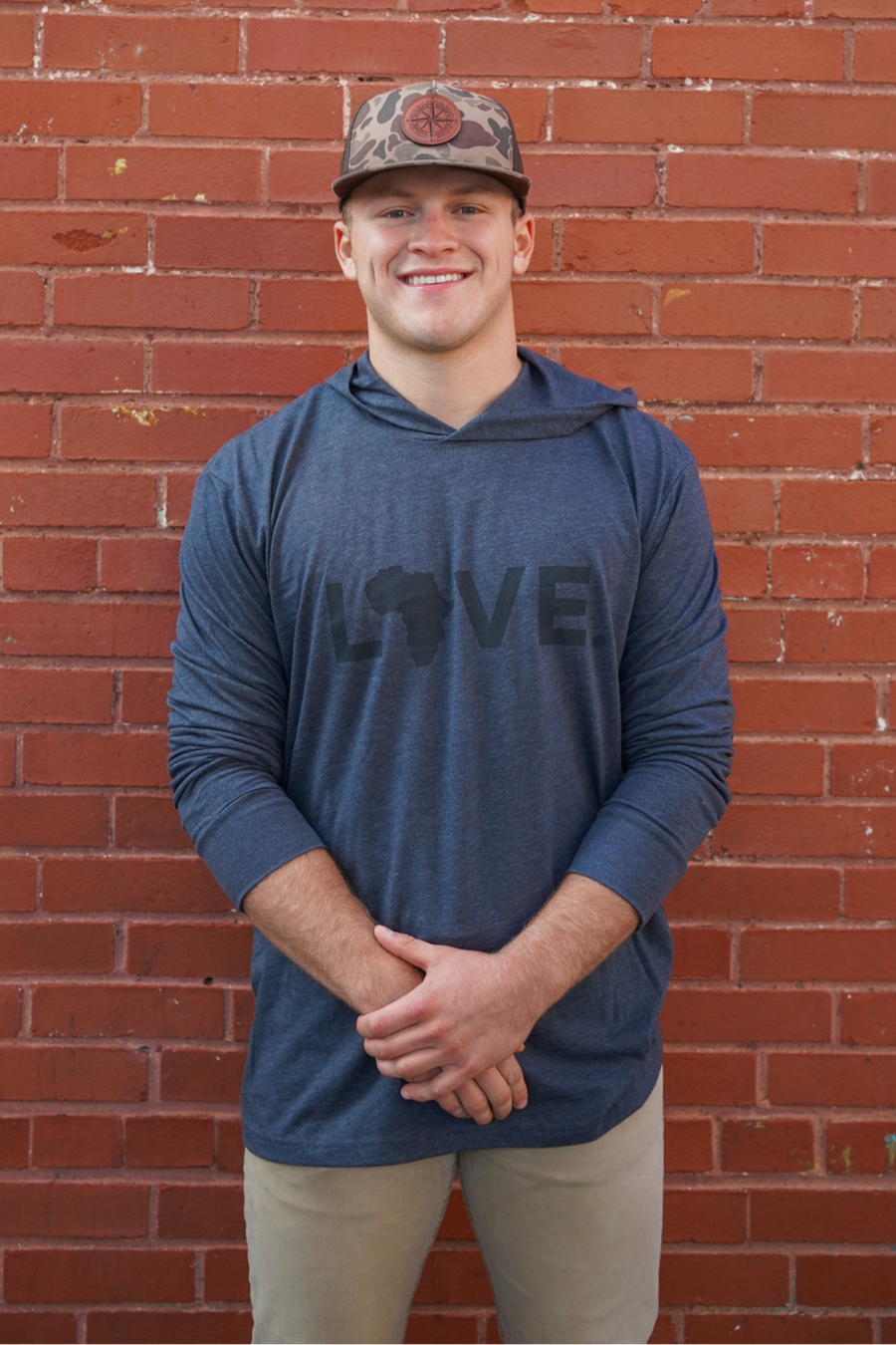 2025 Adult Next Level Hooded Tee Charcoal