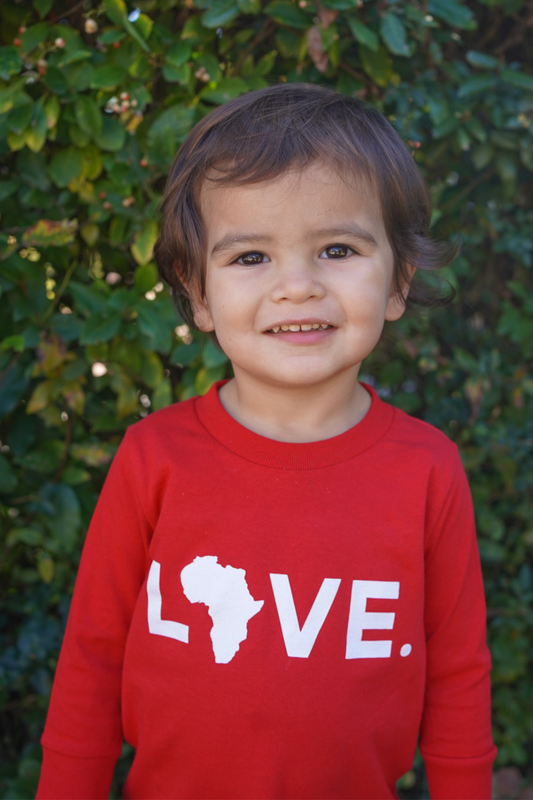 2025 Longsleeve Toddler Tee Red