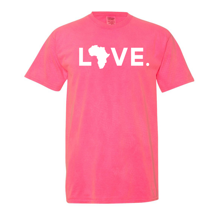 2024 Adult Comfort Colors Neon Pink