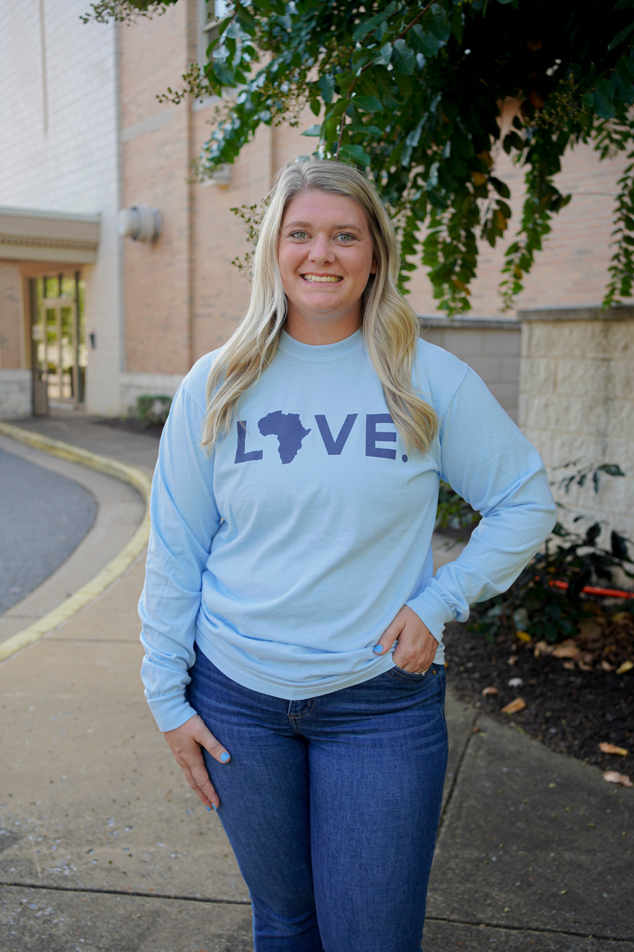 2025 Adult Comfort Colors Long Sleeve Hydrangea