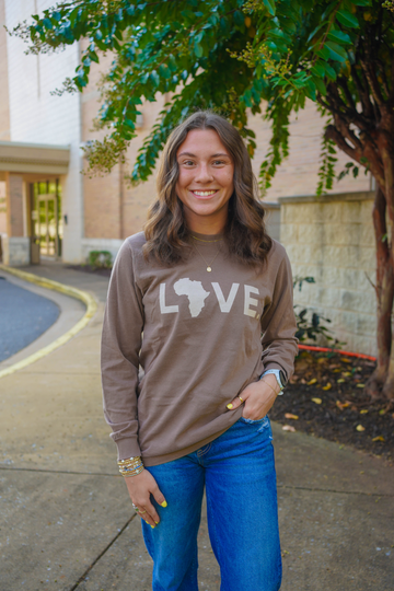 2025 Adult Comfort Colors Long Sleeve Espresso