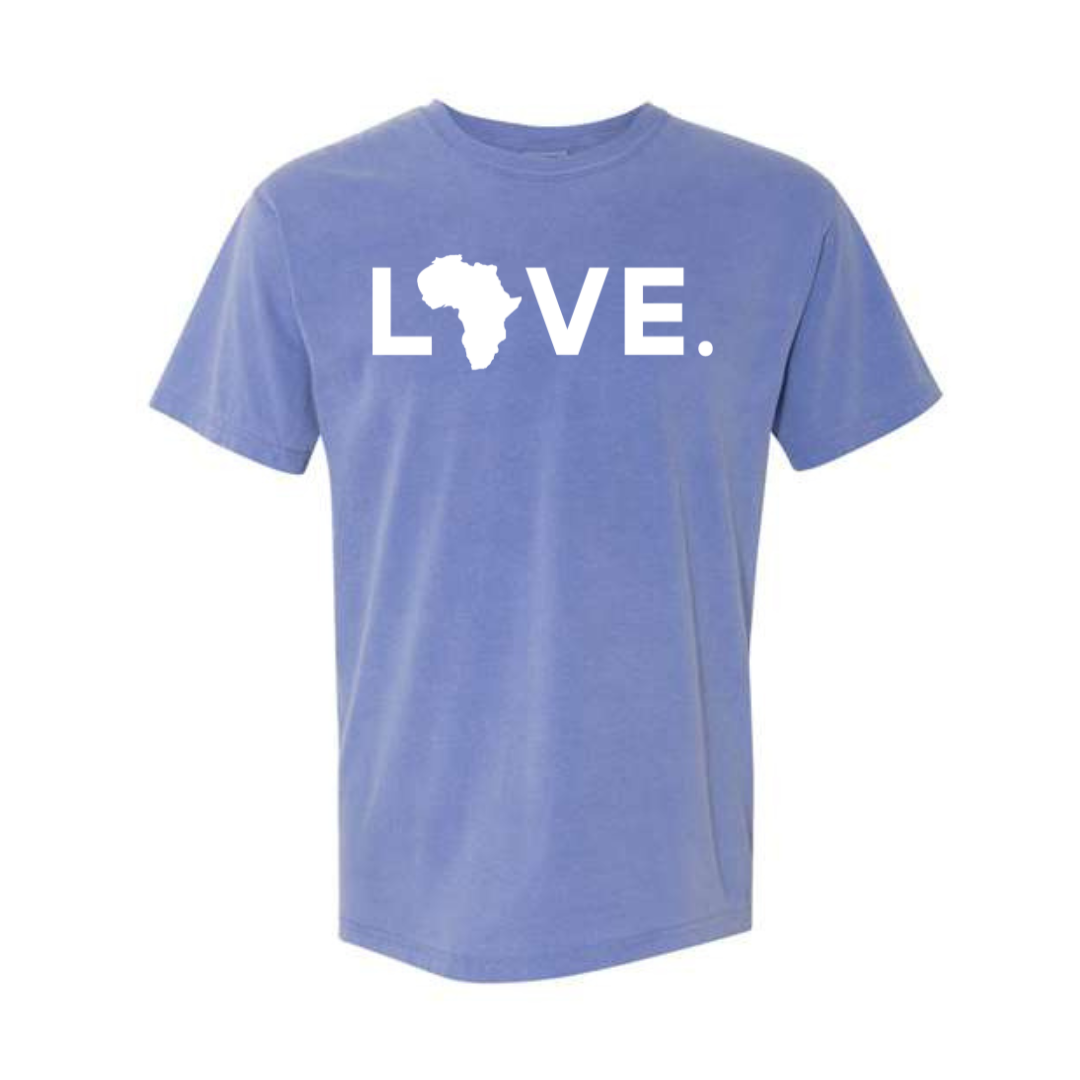 2024 Adult Comfort Colors Tee Periwinkle – LIVE2540