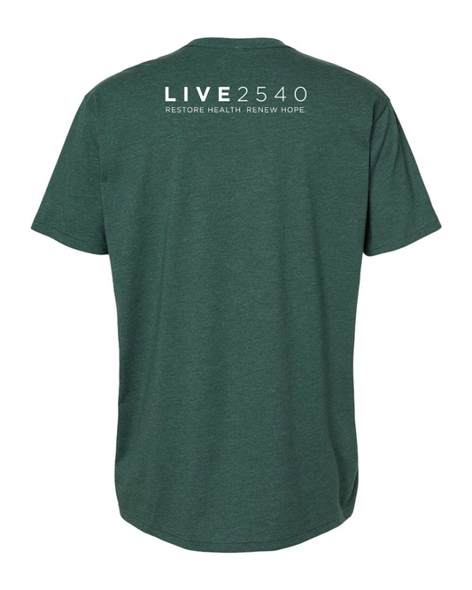 2026 Adult Forest Green & Gold Spirit Tee PREORDER