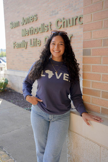 2025 Adult Comfort Colors Long Sleeve Navy