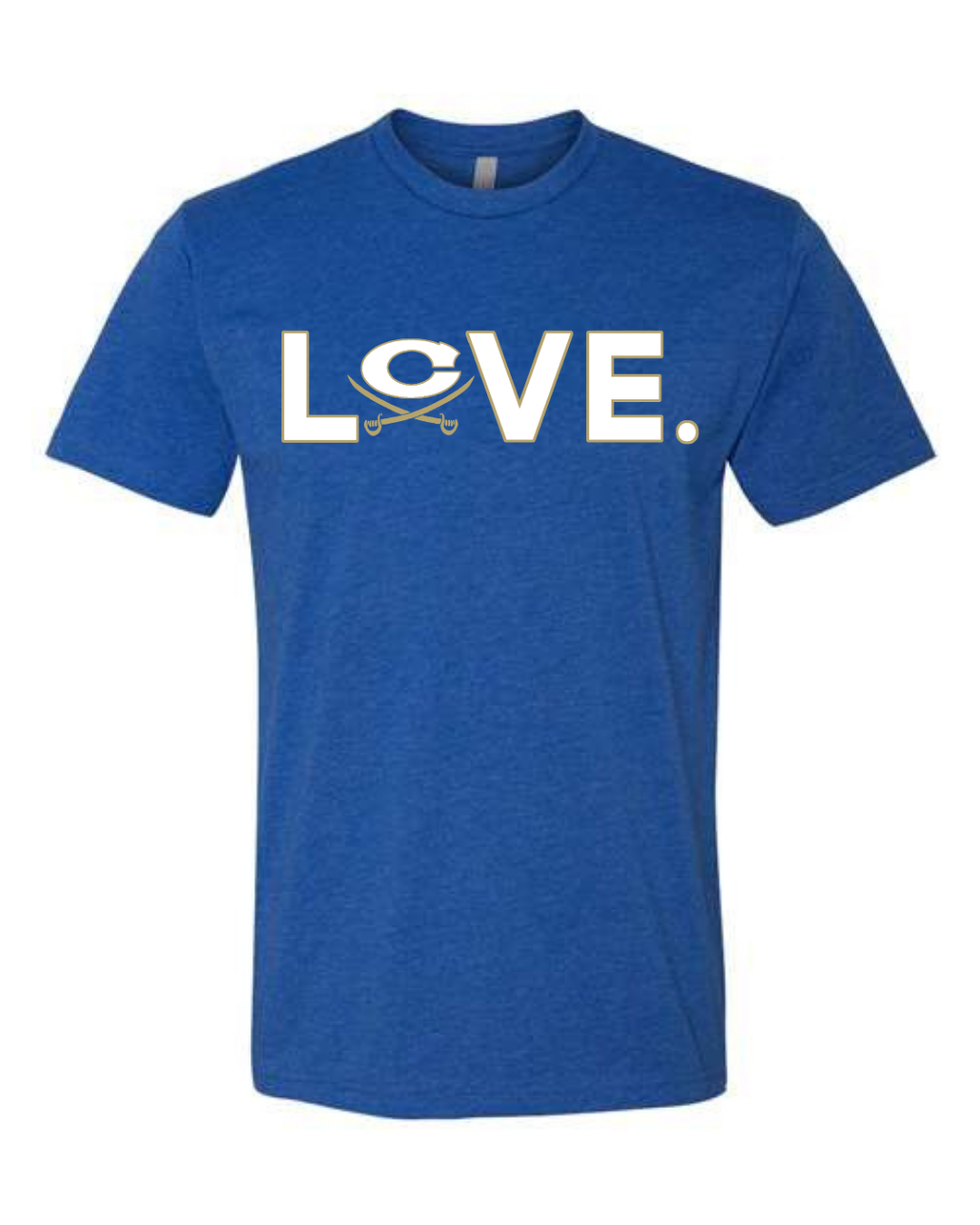 2026 Adult Blue & Gold Spirit Tee PREORDER