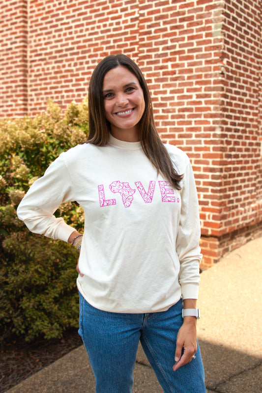 2026 Adult Comfort Colors Long Sleeve Ivory