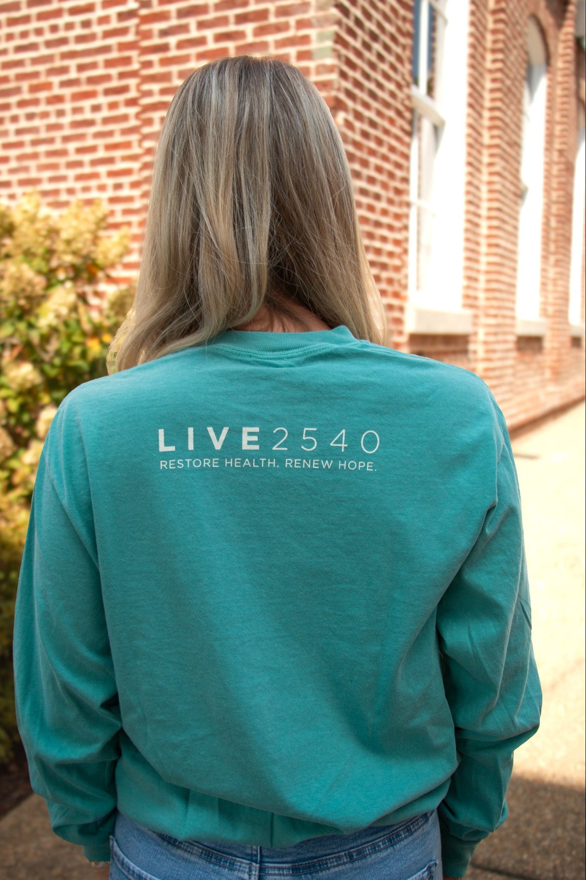 2026 Adult Comfort Colors Long Sleeve Seafoam