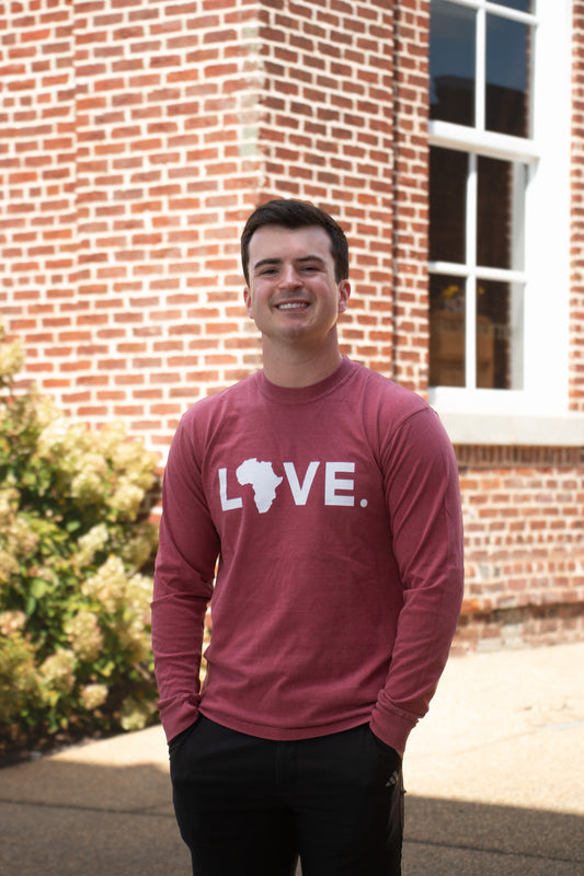 2026 Adult Comfort Colors Long Sleeve Brick