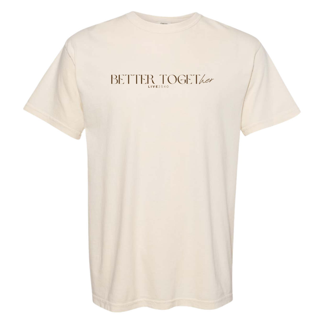 Better TogetHER Ambassador Tee -Ivory