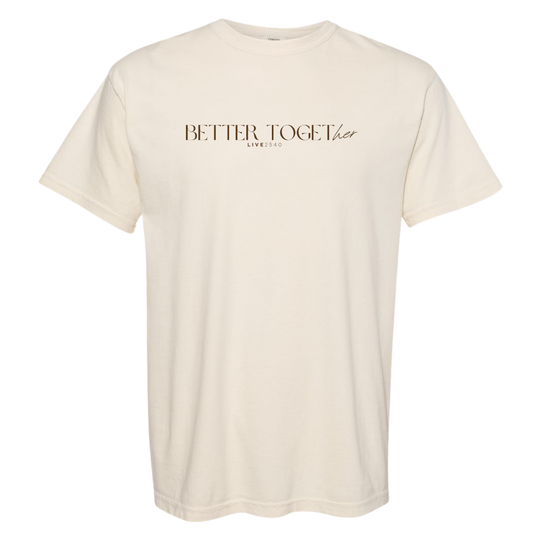 Better TogetHER Ambassador Tee -Ivory