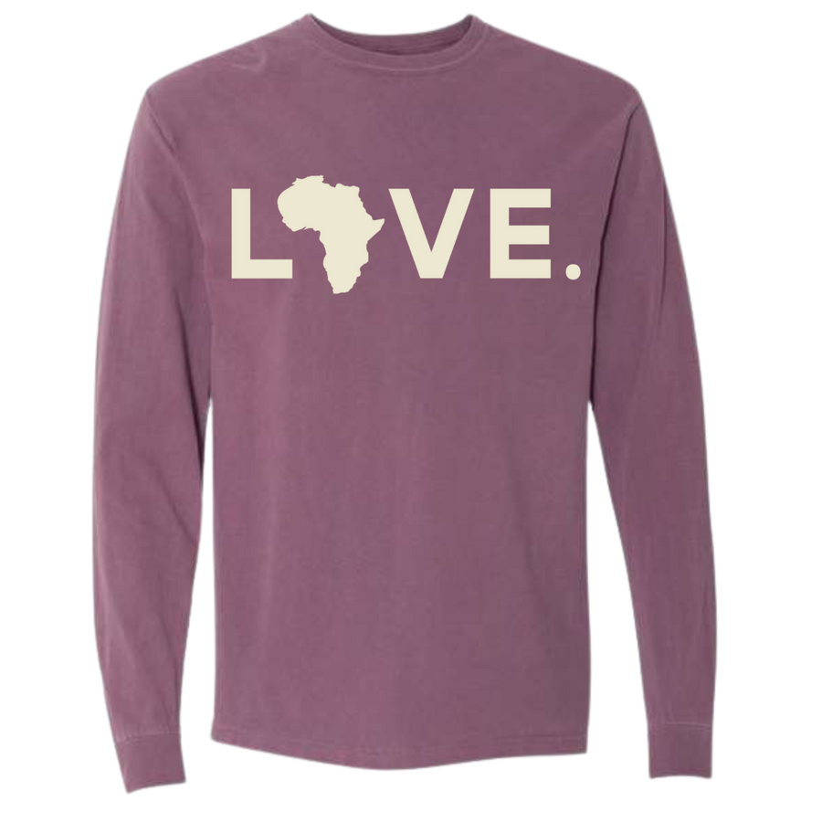 2025 Adult Comfort Colors Long Sleeve Berry