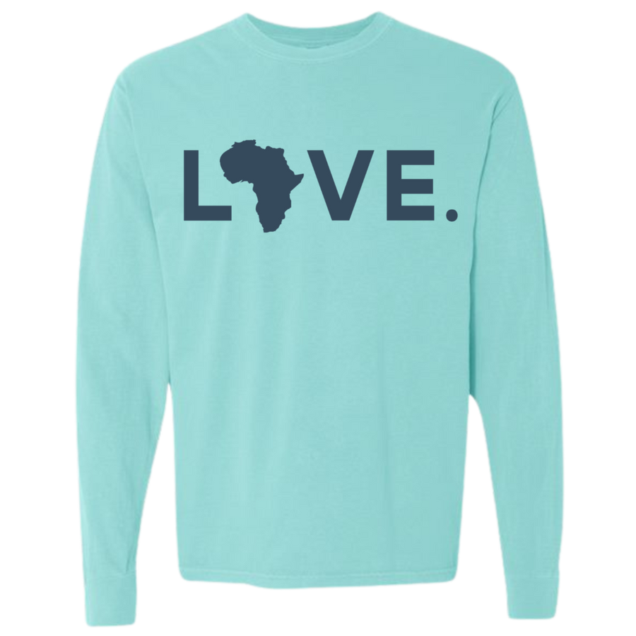 2025 Adult Comfort Colors Long Sleeve Chalky Mint