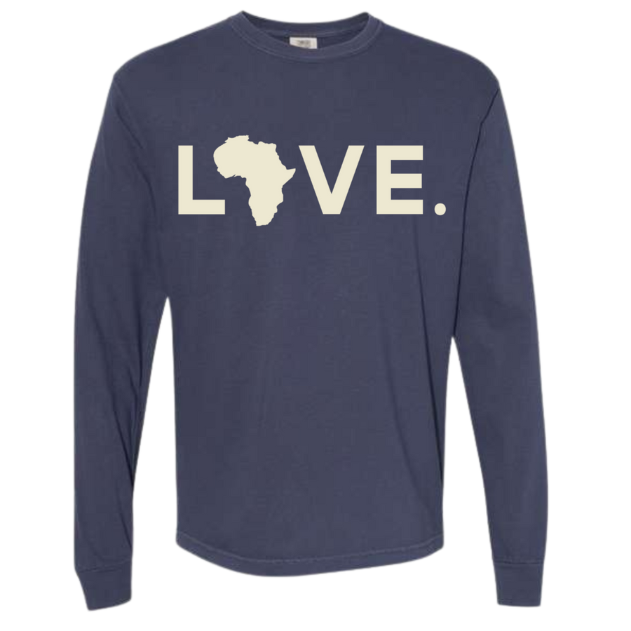 2025 Adult Comfort Colors Long Sleeve Navy