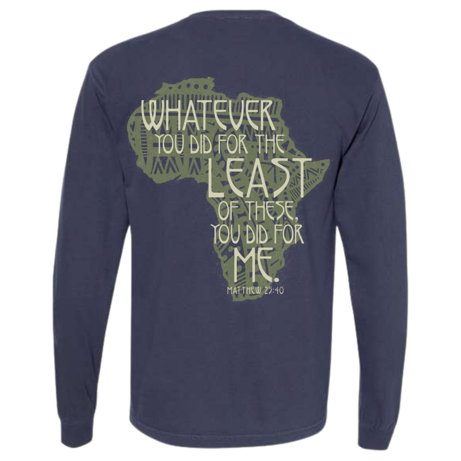 2025 Adult Comfort Colors Long Sleeve Navy