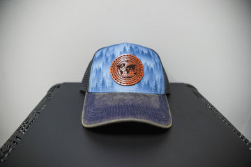 Blue Trees LIVE2540 Leather Patch Hat