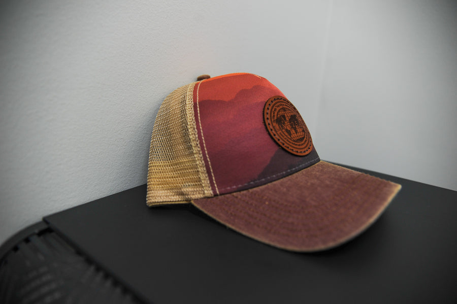 Sunrise LIVE2540 Leather Patch Hat