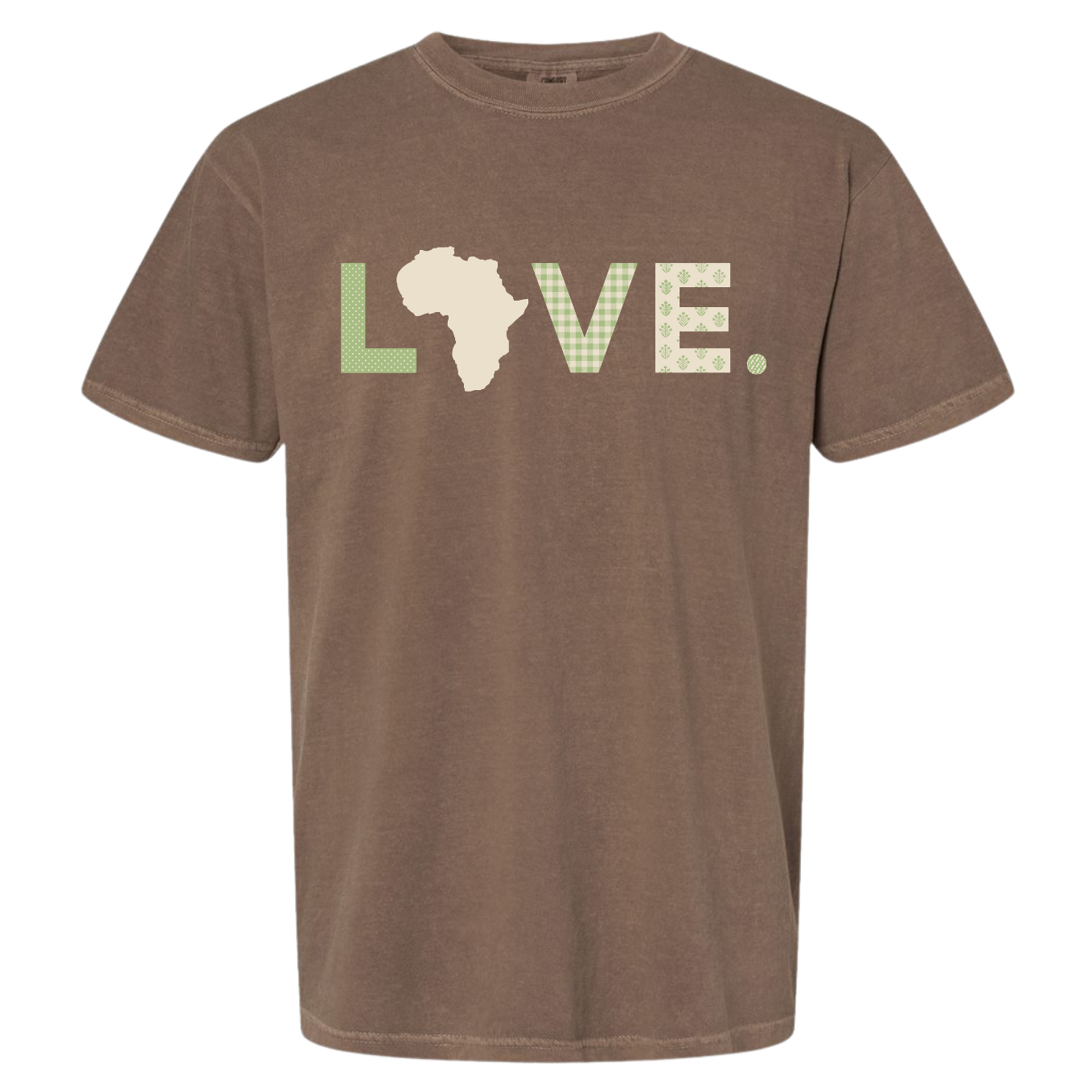 2026 Espresso Whimsy Comfort Colors Tee