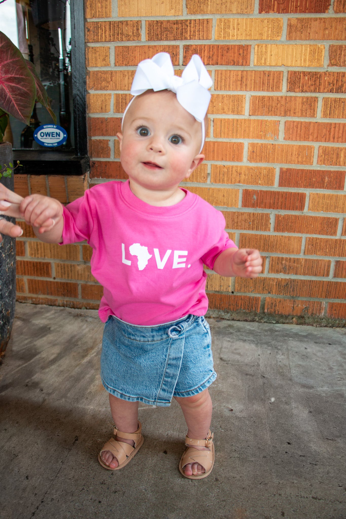Infant Tee - Raspberry