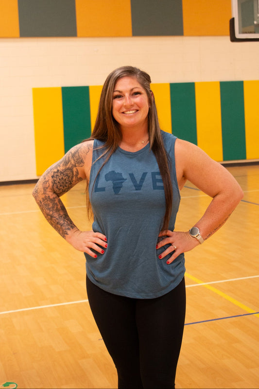 2026 Women's Tank - Deep Heather Teal