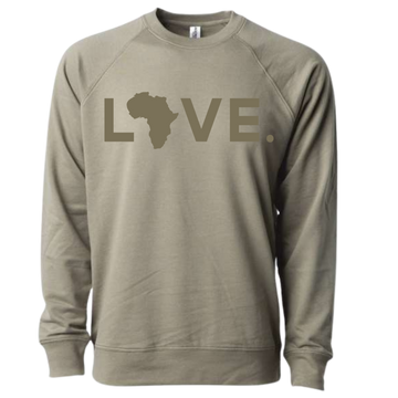 2025 Adult Terry Crewneck Sweatshirt Olive