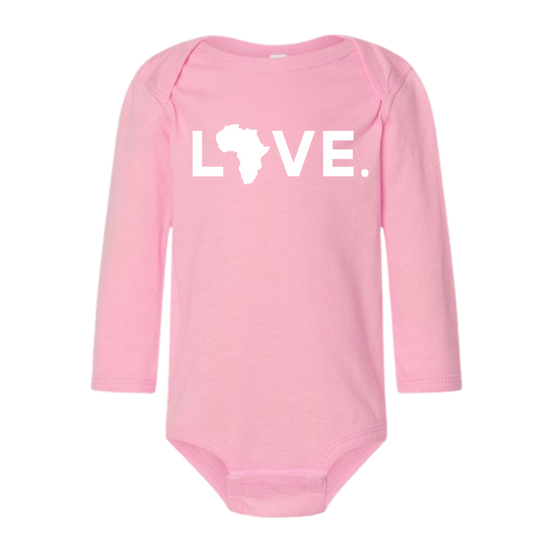 2025 Longsleeve Onesie Pink