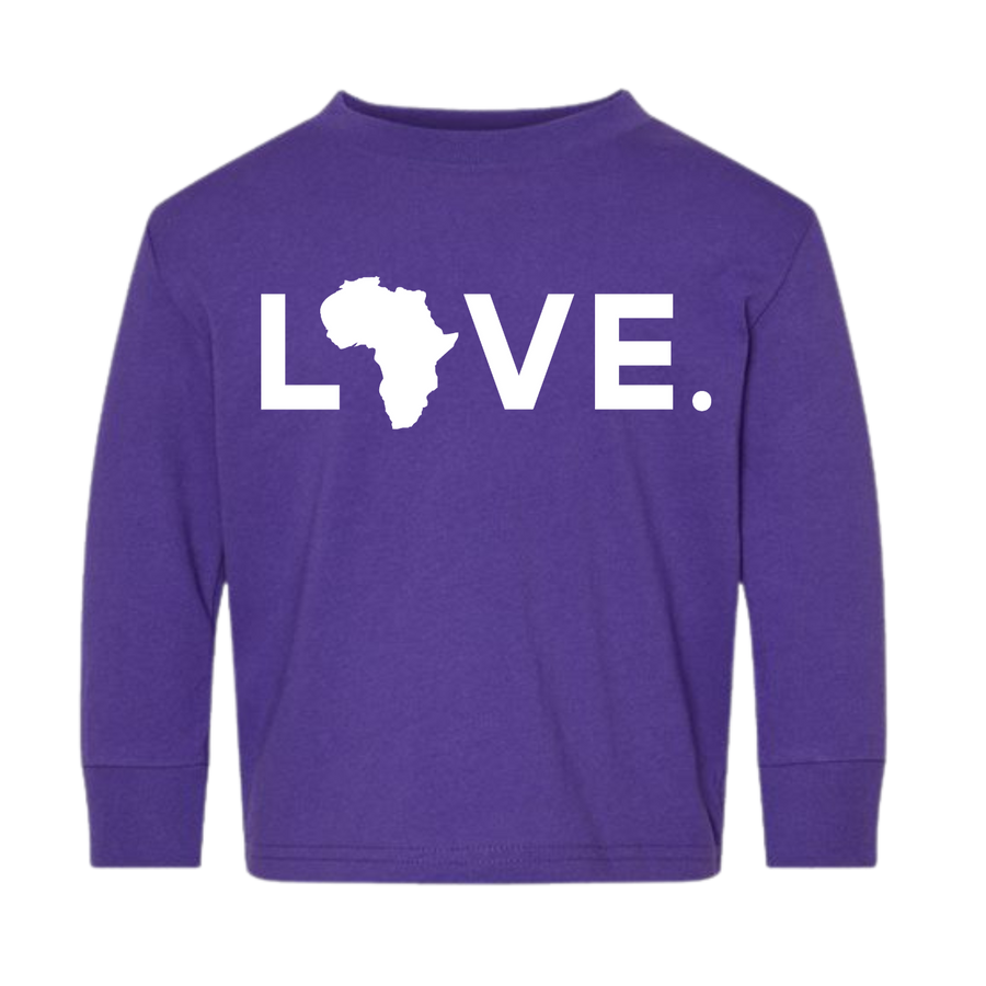 2025 Longsleeve Toddler Tee Purple
