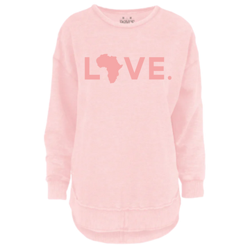 2025 Royce Vintage Poncho Fleece Beach Pink