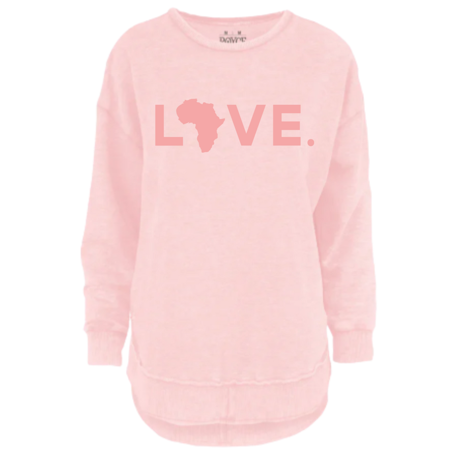 2025 Royce Vintage Poncho Fleece Beach Pink