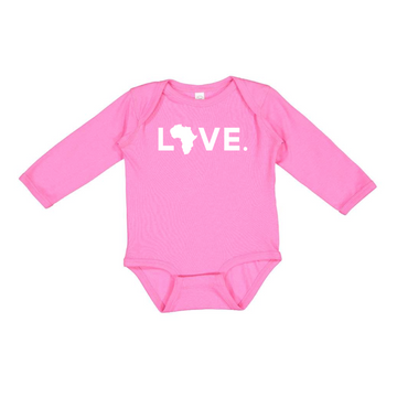 Onesie Long Sleeve Raspberry