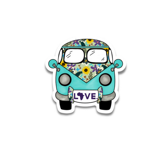 2022 Sticker- LOVE. Bug, Layne Collection- 3"x 2.88"