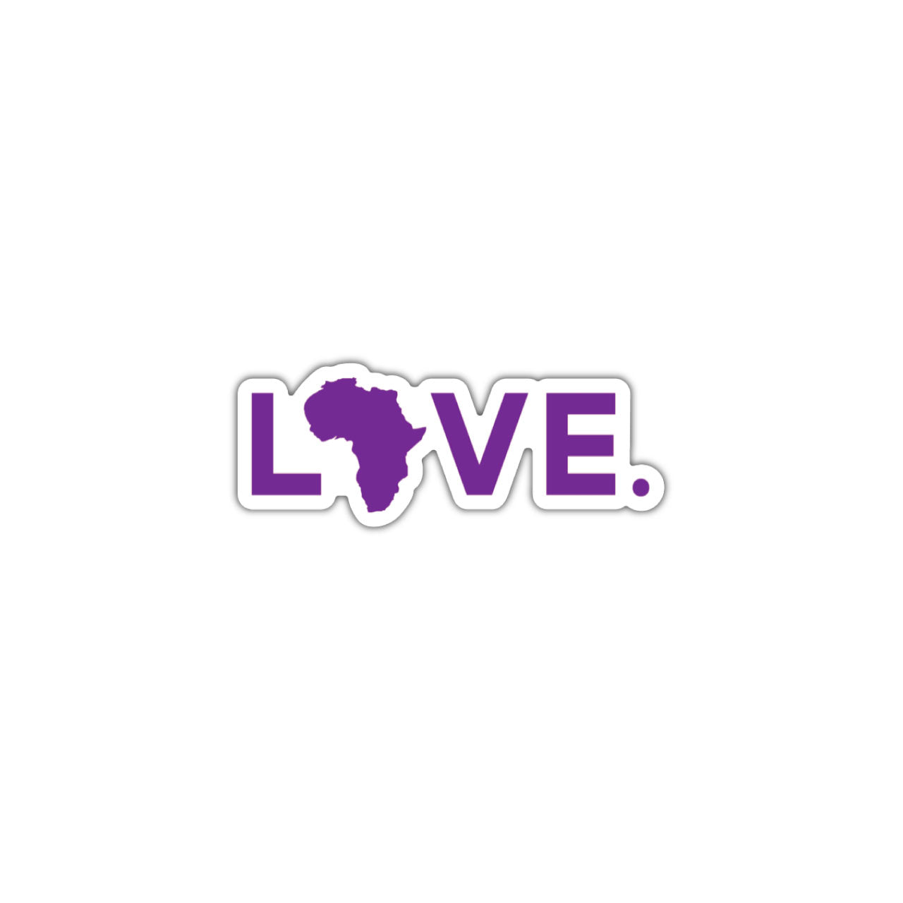Sticker LOVE. - 3"