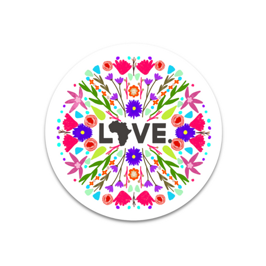 2022 Sticker- Vibrant LOVE., Layne Collection - 3"